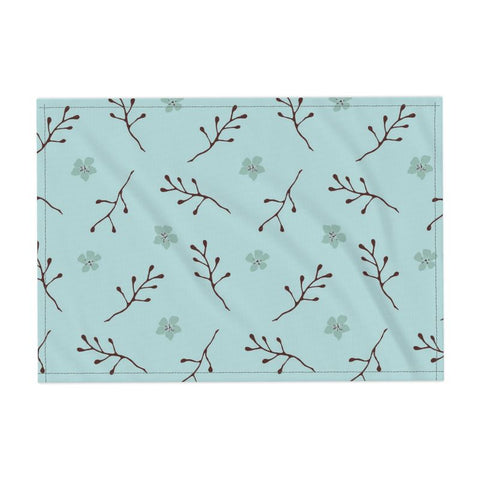 Fabric Placemats - Sweet Branches & Buds Pattern