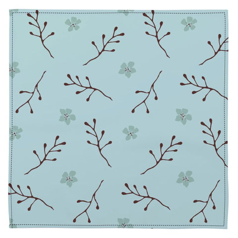 Custom Napkins- Sweet Branches & Buds Pattern